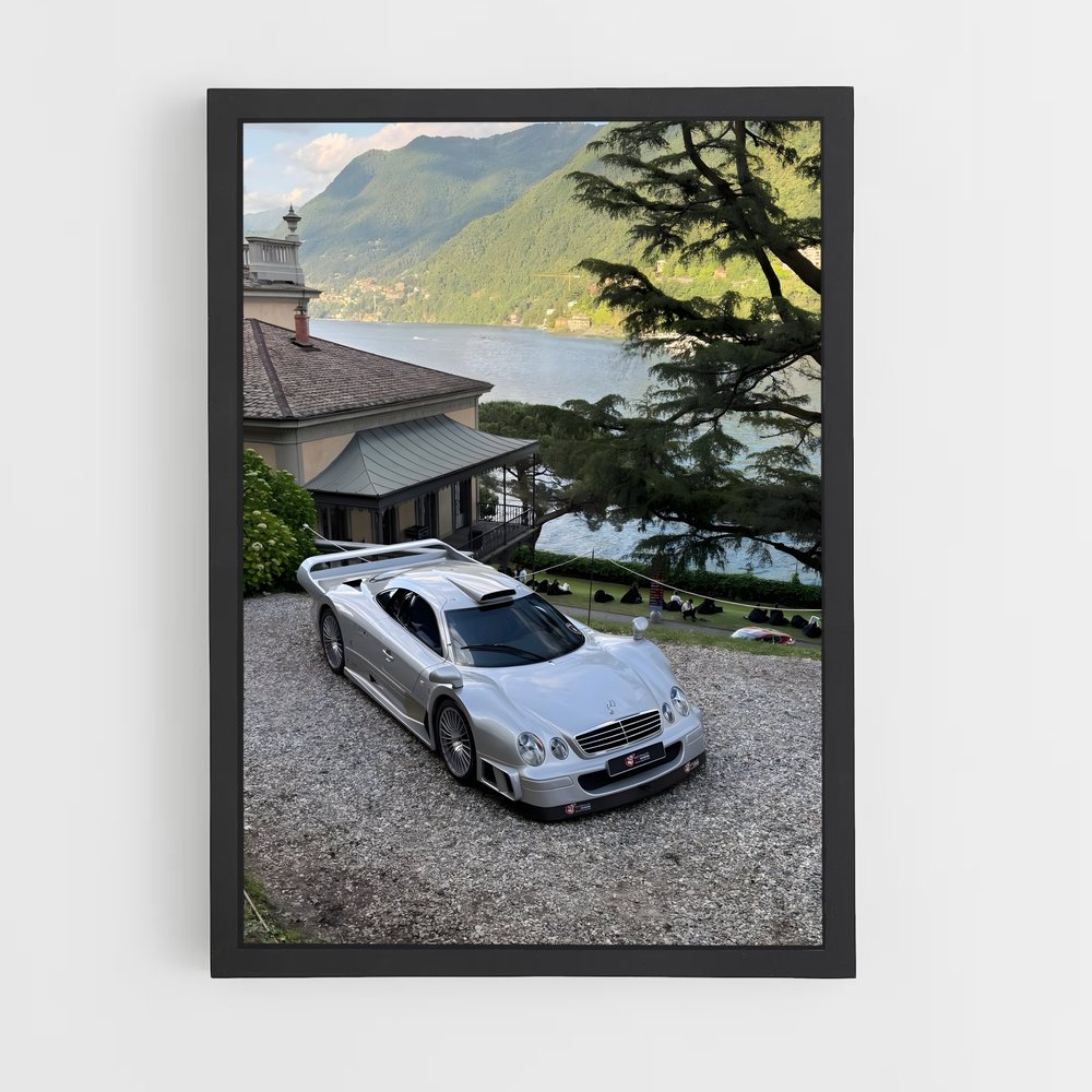 Poster Clk gtr élégant – affiche Mercedes (vue 2)